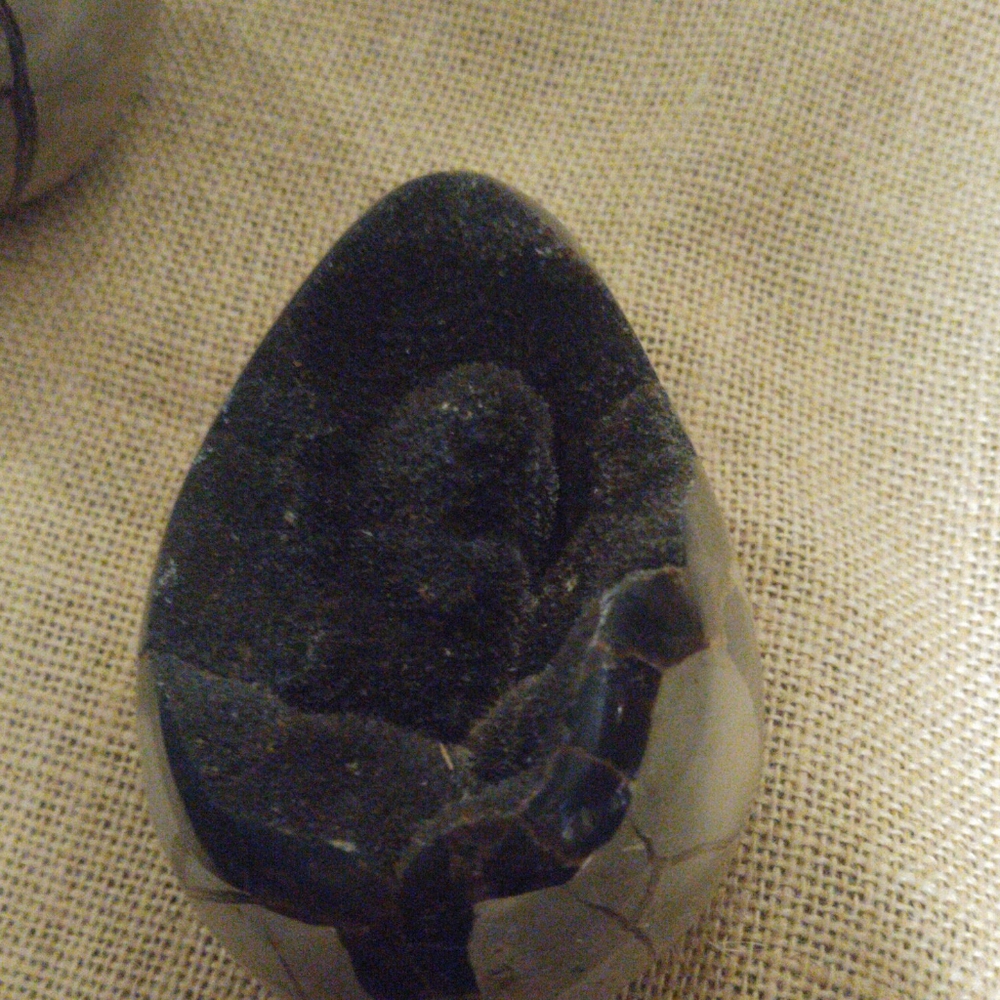 Septarian egg, also known as dragons egg.